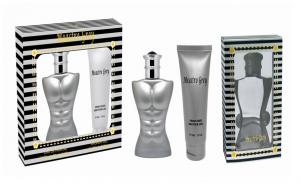 Gift Set Meastro Grey, parfum + Shower Gel, 2x 100ml, 3,4fl.oz EDP CS059