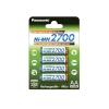 4x aa 2700mah baterii reincarcabile