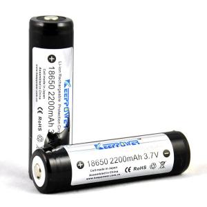 2200mAh KeepPower 18650 Rechargeable Battery BL007