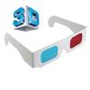 3d red-cyan ochelari 3d din carton
