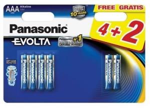 6-Pack Panasonic Evolta LR3/AAA (blister) BL122