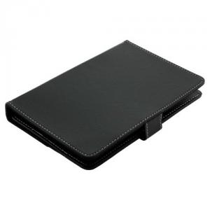 7 inch Tablet PC Faux Leather Case Bookstyle Black ON1217