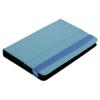 7" Tablet PC Faux Leather Case Bookstyle Velcro BLUE ON1218