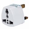 Universal travel plug power adapter us / eu to uk