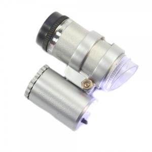 45X Mini Lupa Microscop de Buzunar LED Lupa Bijutier AL019