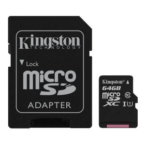 Card Kingston microSDHC 64GB (Class 10) + Adaptor SD ON3060
