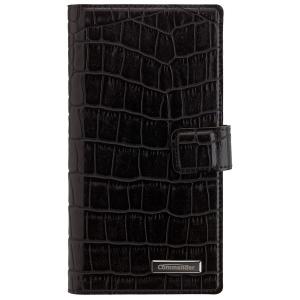 COMMANDER Book Case for Sony Xperia Z5 Premium - Croco Black ON3469