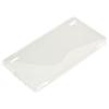 Tpu case pentru huawei ascend p7 s-curve transparent