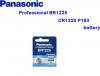 1x Panasonic Professional BR1225 CR1225 P183 BL037