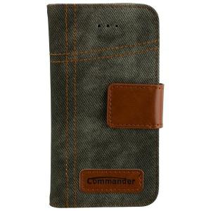 COMMANDER Book Case ARMY JEANS for Apple iPhone 5 / 5S / SE ON3471