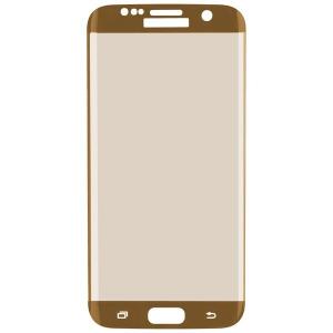 Folie Sticla pentru Samsung Galaxy S7 Edge PETER JACKEL FULL HD auriu ON3103