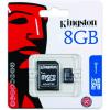 Kingston micro sdhc 8gb + sd adapter