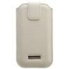 White leather case for samsung galaxy s4/ iphone 6 on1308