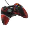 Xbox 360 controller silicone cover camouflage red