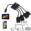 Otg 4 port hub micro usb for smartphone tablet al999