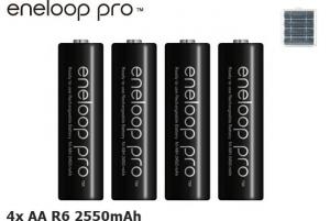4x AA HR6 Panasonic Eneloop PRO Rechargeable Battery NK060