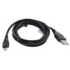 Charging cable micro-usb 2,5a 1,0m black on2839