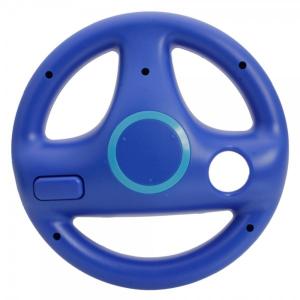 Wii Wii U Steering Wheel Mario Kart Deep Blue WW84004867