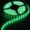 5m green 12v led strip 60led/m ip65 white pcb smd3528