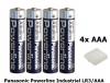 4-pack panasonic powerline industrial lr3/aaa