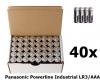 40-pack panasonic powerline industrial lr3/aaa bulk bl150