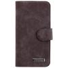 COMMANDER BOOK CASE ELITE for Apple iPhone 7 - Nubuck Gray ON3491