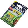 Varta rechargeable battery aa hr6 2600mah 4 blister on1325