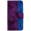 COMMANDER BOOK CASE ELITE for Apple iPhone 7 - Purple/Blue ON3492