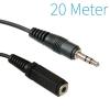 Cablu Audio Jack 3.5mm 20 M M la F YAK101