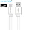 Ultra Flat USB to MicroUSB Cable 3.0m White AL709