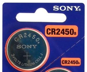 1x Sony CR2450 lithium battery BL199