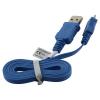 Cablu de date USB la Micro USB Ultra plat Albastru Deschis ON068