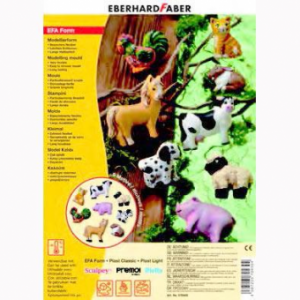 Set matrite pentru modelaj animale domestice Eberhard Faber
