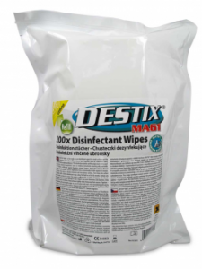 Servetele umede dezinfectante, 215 x 260mm, 200 buc/tub, Destix MA61 Jumbo refill pack - aroma lamai