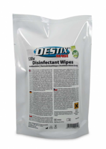 Servetele umede dezinfectante, 130 x 200mm, 120 buc/pack, Destix MA61 - refill pack