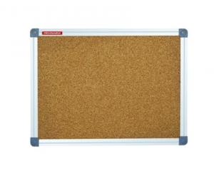 PANOU PLUTA 40x60 CM CLASSIC MEMOBOARDS, rama aluminiu