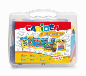 Cutie cu seturi pentru colorat, CARIOCA Play with colours