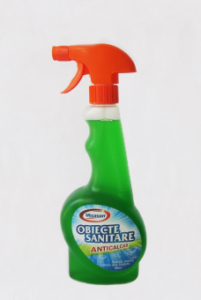 Detergent obiecte sanitare cu pulverizator 550ml, Misavan