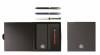 Set pix multifunctional de lux PENAC ELE-001 + notebook, cutie cadou, corp negru - accesorii metalic