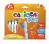 Carioca super lavabila, 12 culori/cutie, carioca baby