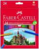 Creioane colorate 24 culori + ascutitoare eco