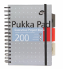 Project book executive a5, 125 file 80g/mp, cu spirala dubla, coperti