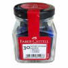 Cartuse cerneala mici albastre 30 buc/borcan faber-castell