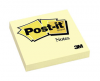 Notes autoadeziv post-it 76x76 mm, galben pastel