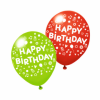 Baloane happy birthday diverse culori, calitate helium,