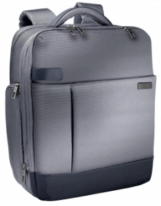 Rucsac LEITZ Complete pentru Laptop 15,6&ldquo; Smart Traveller - argintiu