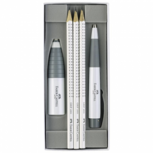 Set Cadou White Edition Faber-Castell