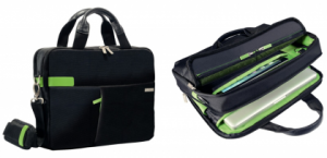 Geant" LEITZ Smart Traveller pentru Laptop 13,3" - negru