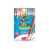 Creioane colorate, hexagonale, 12 culori/cutie, CARIOCA Acquarell