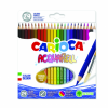 Creioane colorate, hexagonale, 24 culori/cutie,